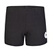 Girls' 7-16 Years Chuck Patch French Terry Mid Rise Elastic Waist with Drawstring Shorts - Black