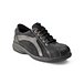 Women's Steel Toe Static Dissipating  Sole Lace Up Work Shoe - Black