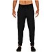 Men's Down Time Mid Weight Knit Moisture Wicking Lounge Pants with Drawstring - Black