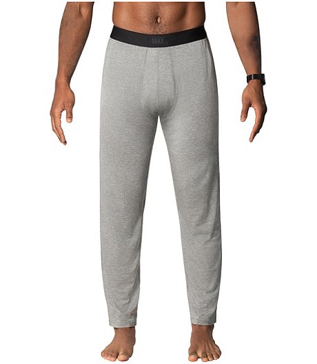 Men's Sleepwalker Elastic Stretch Waist Odor Resistant Moisture Wicking Lounge Pants - Dark Grey Heather