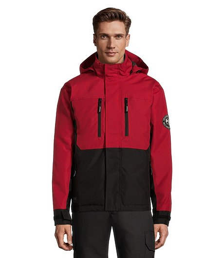 Men's Berg Quilted Jacket with Detachable Hood