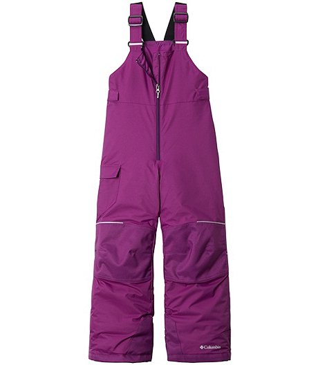 Girls' 7-16 Years Adventure Ride Waterproof Windproof Winter Bib Pants