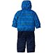 Toddler Boys' 2-4 Years 2 in 1 Buga Waterproof Windproof Winter Jacket and Bib Pants Set