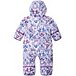 Baby Girls' 0-24 Months Snuggly Bunny Water Resistant Onesie Bunting