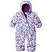 Baby Girls' 0-24 Months Snuggly Bunny Water Resistant Onesie Bunting