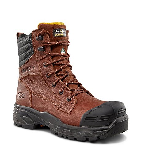Men's 8410 Composite Toe Composite Plate 8 Inch FRESHTECH Safety Work Boots