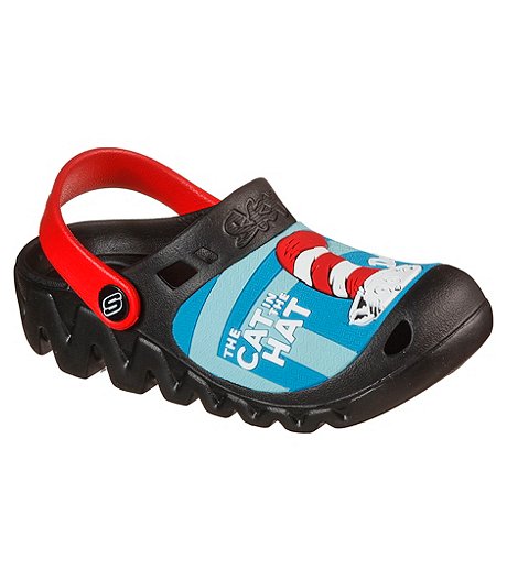 Boys' Preschool Dr Seuss Zaggle Molded EVA Slip On Clog Shoes