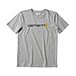 Boy's 7-16 Years Knit Crewneck Logo T Shirt - Grey
