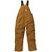Boys' 7-16 Years Loose Fit Duck Bib Overall - Carhartt Brown
