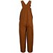 Boy's 4-7 Years Loose Fit Canvas Bib Overall - Carhartt Brown