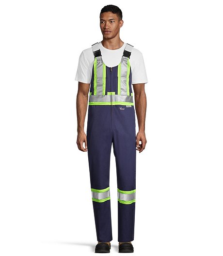 Men's Overall with 4 Inch Reflective Tape