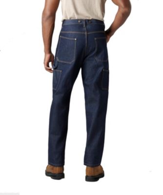 logger jeans with suspender buttons