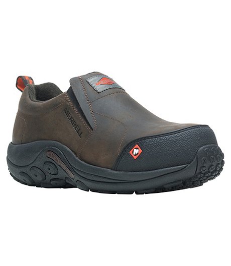 Men's Composite Toe Composite Plate Jungle Moc Wide Fit Safety Shoes