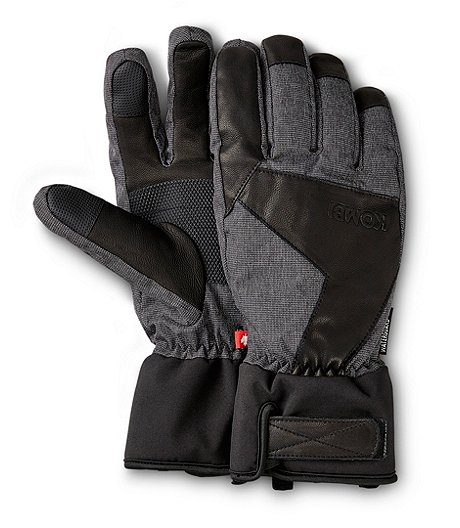 Men's Radical Textured Waterproof Touch Screen Compatible Gloves 