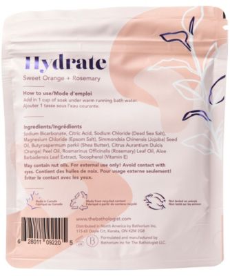 Bath Soak Hydrate Collection Sweet Orange And Rosemary 330 G Mark S