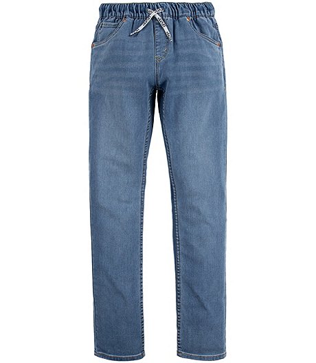 Boys' 7-16 Years Skinny Pull On Pants with Elastic Waistband