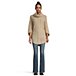 Women's Cable Knit Cowl Neck Poncho