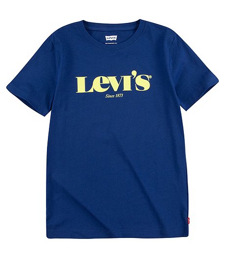 Boys' 7-16 Years Graphic Logo Short Sleeve T Shirt