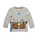 Toddler Boys' 2-4 Years Knit Crew Neck Long Sleeve Toolbelt T Shirt - Grey Heather
