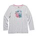 Toddler Girls' 2-4 Years Graphic Long Sleeve T Shirt - Grey
