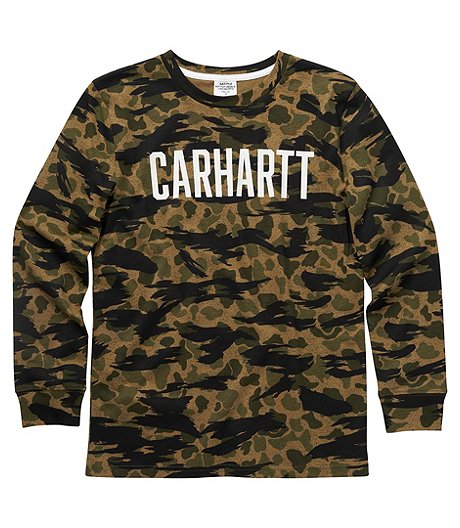 Carhartt Boys Long Sleeve Graphic T-Shirt 