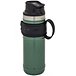 Quadvac 16 oz Stainless Steel Hot and Cold Leakproof Trigger Action Mug - Green