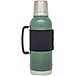Quadvac 2.0 Qt Stainless Steel Hot and Cold Leakproof Thermal Bottle - Green