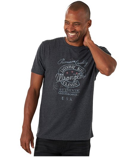 Men's Legendary Blues Vintage Graphic Crewneck T Shirt