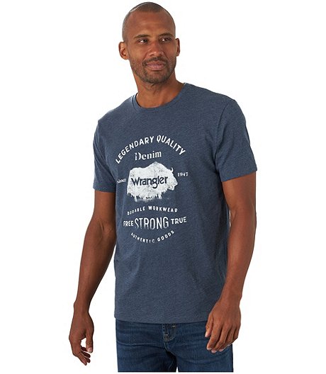 Men's Legendary Quality Crewneck Graphic T Shirt