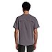 Men's Force Stretch Micro Ripstop V-Neck Scrub Top - Pewter