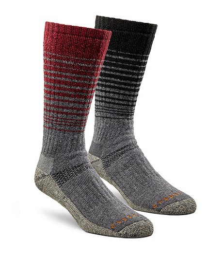 Mens' 2 Pack Outdoor Thermal Boot Socks