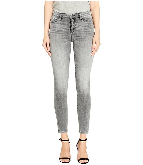 Women's Alexa Mid Rise Super Skinny Jeans Light Grey - ONLINE ONLY