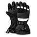Men's Gaunlet T-Max Reflective Gloves with Adjustable Wrist Straps - Black