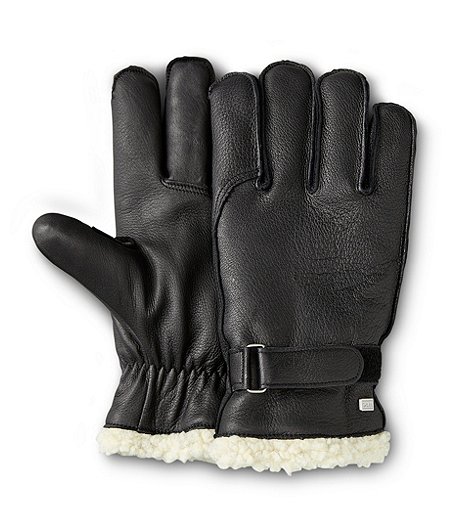 Men's Deerskin Sherpa Lined Gloves 