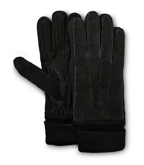 Women's Suede Lightweight Thinsulate Touch Screen Compatible Gloves