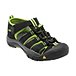 Boys' Youth Newport H2 Quick Dry Hiking Sandals Black Green - ONLINE ONLY