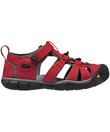 Keen Boys' Youth Seacamp II CNX Hiking Sandals Red - ONLINE ONLY