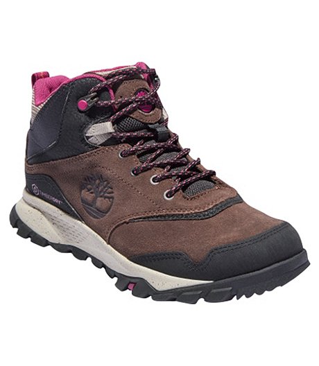 Women's Garrison Trail Waterproof Mid Hiking Boots - Dark Brown
