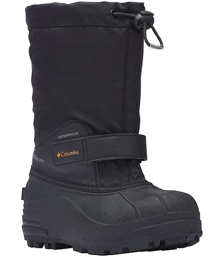 Girls' Youth Powder Bug Forty Waterproof Boots - Black