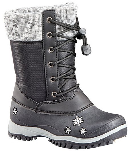 Girls' Preschool Avery Winter Boots - Black