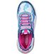 Chaussures lumineuses à élastique et sangle pour filles, Rainbow Racer - bleu