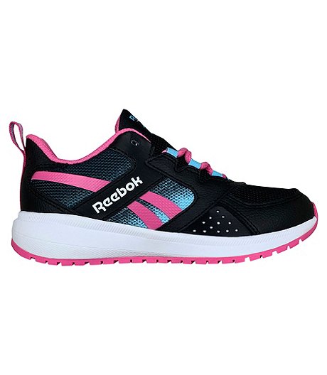 Girls' Preschool Road Supreme Sneaker Shoes - Black Pink Blue