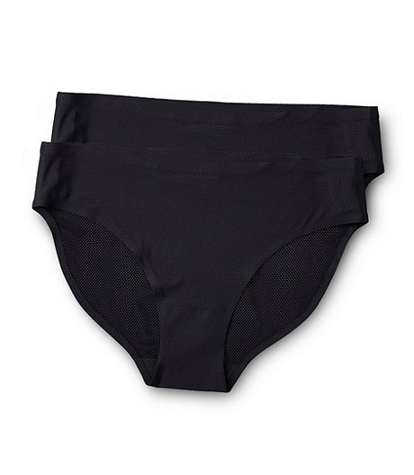 Denver Hayes Women's Invisible Mesh Bikini Underwear