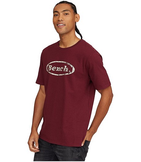 Men's Logo Crewneck Cotton T Shirt