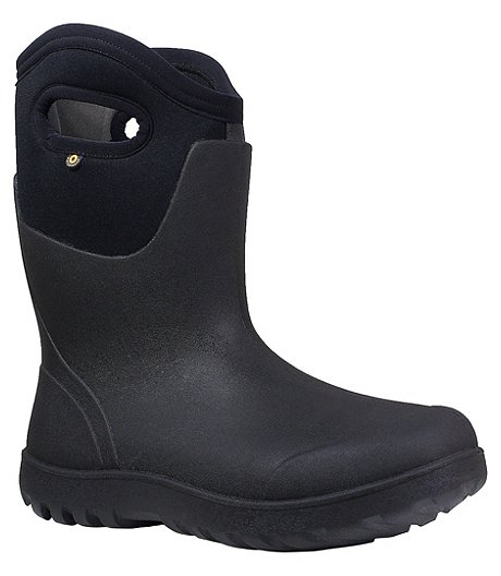Women's Neo-Classic Mid Waterproof Insulated Winter Boots - Black - ONLINE ONLY