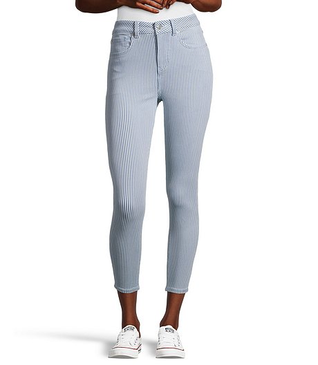 Women's High Rise Skinny Cropped Pants