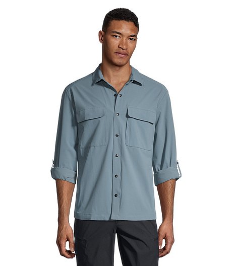 Men's Modern Fit Long Sleeve Tick & Mosquito Repellent Shirt