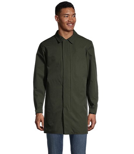 Men's HD2 Water Resistant Trench Coat Jacket