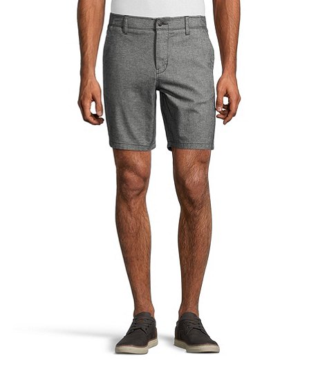 Men's Mid Rise Stretch 8 Inch Shorts