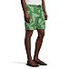 Men's Leaf All-Over-Print Mid Rise Swim Shorts